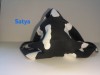 satya - maseczka ochronna matpol chmurki na czarnym 3