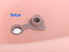 satya - wanienka dziecięca colibro spa pink 6